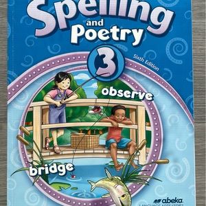 Grade 3 Abeka Spelling New, No writing